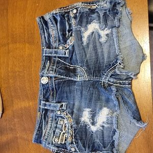 Rock revival Jean shorts